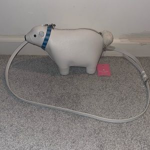 Kate spade polar bear crossbody purse